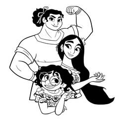 Dibujo para colorear: Encanto (Películas de Animación) #177373 - Dibujos para Colorear e Imprimir Gratis