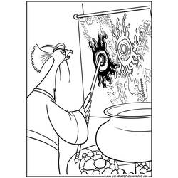 Dibujo para colorear: Kung Fu Panda (Películas de animación) #73466 - Dibujos para Colorear e Imprimir Gratis