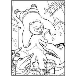 Dibujo para colorear: Kung Fu Panda (Películas de animación) #73470 - Dibujos para Colorear e Imprimir Gratis