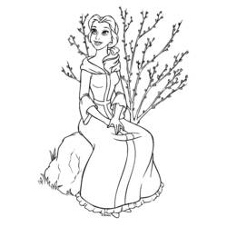 Dibujo La Bella y la Bestia (Películas de Animación) #130895 para imprimir y colorear