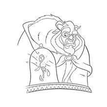 Dibujo La Bella y la Bestia (Películas de Animación) #131001 para imprimir y colorear