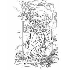 Dibujo para colorear: La Espada Mágica (Películas de Animación) #191958 - Dibujos para Colorear e Imprimir Gratis