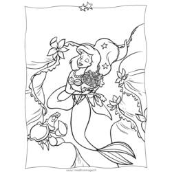 Dibujo para colorear: La Sirenita (Películas de animación) #127336 - Dibujos para Colorear e Imprimir Gratis