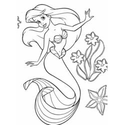Dibujo para colorear: La Sirenita (Películas de animación) #127462 - Dibujos para Colorear e Imprimir Gratis