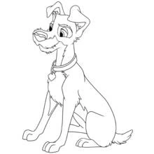 Dibujo Lady y the Tramp (Películas de Animación) #133273 para imprimir y colorear