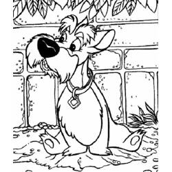 Dibujo Lady y the Tramp (Películas de Animación) #133297 para imprimir y colorear