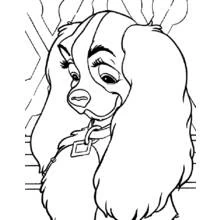 Dibujo Lady y the Tramp (Películas de Animación) #133329 para imprimir y colorear