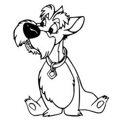 Dibujo Lady y the Tramp (Películas de Animación) #206454 para imprimir y colorear