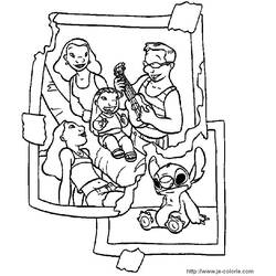 Dibujo para colorear: Lilo & Stitch (Películas de animación) #44830 - Dibujos para Colorear e Imprimir Gratis