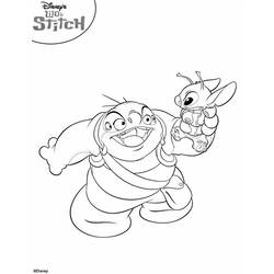 Dibujo para colorear: Lilo & Stitch (Películas de animación) #44835 - Dibujos para Colorear e Imprimir Gratis