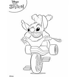 Dibujo para colorear: Lilo & Stitch (Películas de animación) #44847 - Dibujos para Colorear e Imprimir Gratis