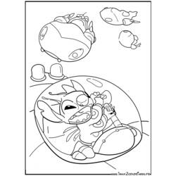 Dibujo para colorear: Lilo & Stitch (Películas de animación) #44852 - Dibujos para Colorear e Imprimir Gratis