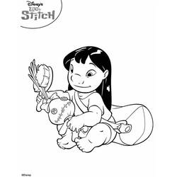 Dibujo para colorear: Lilo & Stitch (Películas de animación) #44860 - Dibujos para Colorear e Imprimir Gratis
