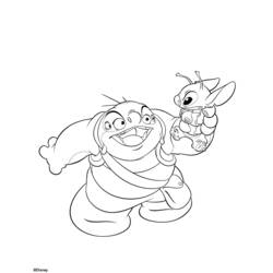 Dibujo para colorear: Lilo & Stitch (Películas de animación) #44873 - Dibujos para Colorear e Imprimir Gratis