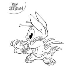 Dibujo para colorear: Lilo & Stitch (Películas de animación) #44889 - Dibujos para Colorear e Imprimir Gratis