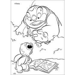 Dibujo para colorear: Lilo & Stitch (Películas de animación) #44925 - Dibujos para Colorear e Imprimir Gratis