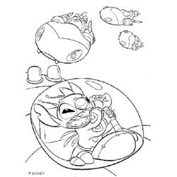 Dibujo para colorear: Lilo & Stitch (Películas de animación) #44954 - Dibujos para Colorear e Imprimir Gratis