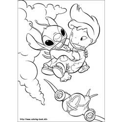Dibujo para colorear: Lilo & Stitch (Películas de animación) #44977 - Dibujos para Colorear e Imprimir Gratis