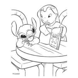 Dibujo para colorear: Lilo & Stitch (Películas de animación) #44995 - Dibujos para Colorear e Imprimir Gratis