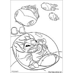 Dibujo para colorear: Lilo & Stitch (Películas de animación) #45014 - Dibujos para Colorear e Imprimir Gratis