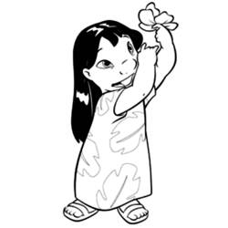 Dibujo para colorear: Lilo & Stitch (Películas de animación) #45056 - Dibujos para Colorear e Imprimir Gratis