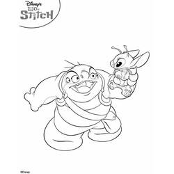 Dibujo Lilo y Stitch (Películas de Animación) #44835 para imprimir y colorear