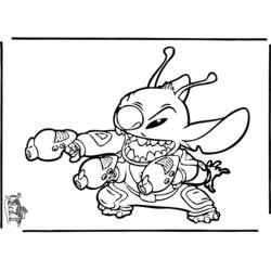 Dibujo para colorear: Lilo y Stitch (Películas de Animación) #44856 - Dibujos para Colorear e Imprimir Gratis