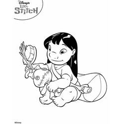 Dibujo Lilo y Stitch (Películas de Animación) #44860 para imprimir y colorear