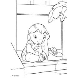 Dibujo Lilo y Stitch (Películas de Animación) #44869 para imprimir y colorear