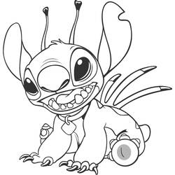 Dibujo para colorear: Lilo y Stitch (Películas de Animación) #44924 - Dibujos para Colorear e Imprimir Gratis
