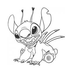 Dibujo para colorear: Lilo y Stitch (Películas de Animación) #44936 - Dibujos para Colorear e Imprimir Gratis