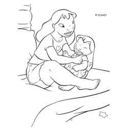 Dibujo Lilo y Stitch (Películas de Animación) #44937 para imprimir y colorear