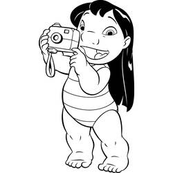 Dibujo para colorear: Lilo y Stitch (Películas de Animación) #44946 - Dibujos para Colorear e Imprimir Gratis