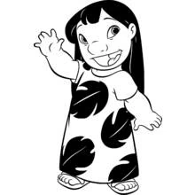 Dibujo para colorear: Lilo y Stitch (Películas de Animación) #44987 - Dibujos para Colorear e Imprimir Gratis