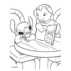 Dibujo Lilo y Stitch (Películas de Animación) #44995 para imprimir y colorear