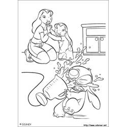 Dibujo Lilo y Stitch (Películas de Animación) #45006 para imprimir y colorear