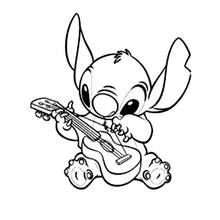 Dibujo para colorear: Lilo y Stitch (Películas de Animación) #45054 - Dibujos para Colorear e Imprimir Gratis