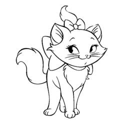 Dibujo para colorear: Los Aristogatos (Películas de Animación) #26862 - Dibujos para Colorear e Imprimir Gratis