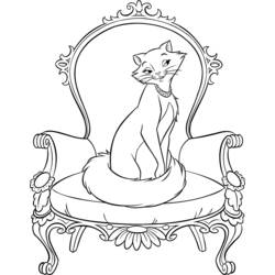 Dibujo para colorear: Los Aristogatos (Películas de Animación) #26875 - Dibujos para Colorear e Imprimir Gratis