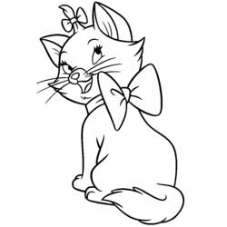 Dibujo para colorear: Los Aristogatos (Películas de Animación) #26880 - Dibujos para Colorear e Imprimir Gratis