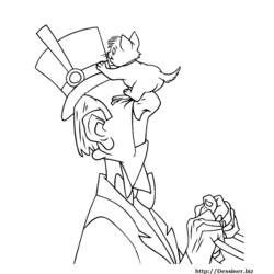 Dibujo para colorear: Los Aristogatos (Películas de Animación) #26890 - Dibujos para Colorear e Imprimir Gratis