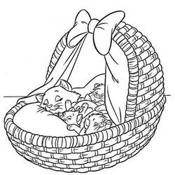 Dibujo para colorear: Los Aristogatos (Películas de Animación) #26900 - Dibujos para Colorear e Imprimir Gratis