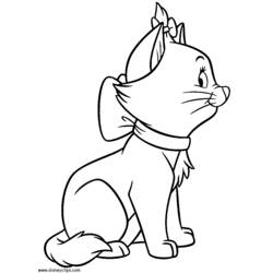 Dibujo para colorear: Los Aristogatos (Películas de Animación) #26911 - Dibujos para Colorear e Imprimir Gratis