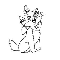 Dibujo para colorear: Los Aristogatos (Películas de Animación) #26912 - Dibujos para Colorear e Imprimir Gratis