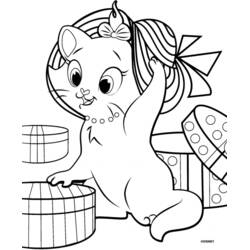 Dibujo para colorear: Los Aristogatos (Películas de Animación) #26915 - Dibujos para Colorear e Imprimir Gratis