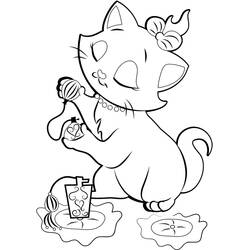Dibujo para colorear: Los Aristogatos (Películas de Animación) #26918 - Dibujos para Colorear e Imprimir Gratis