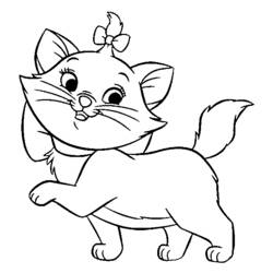 Dibujo para colorear: Los Aristogatos (Películas de Animación) #26923 - Dibujos para Colorear e Imprimir Gratis