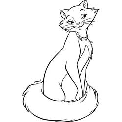 Dibujo para colorear: Los Aristogatos (Películas de Animación) #26930 - Dibujos para Colorear e Imprimir Gratis