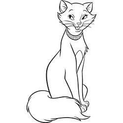 Dibujo para colorear: Los Aristogatos (Películas de Animación) #26945 - Dibujos para Colorear e Imprimir Gratis