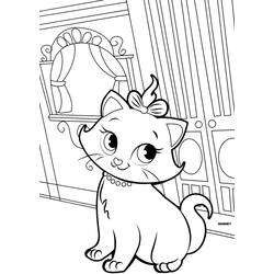 Dibujo para colorear: Los Aristogatos (Películas de Animación) #26952 - Dibujos para Colorear e Imprimir Gratis